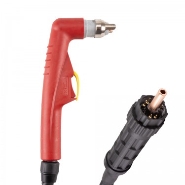 Плазмотрон FoxWeld SAGGIO S105 12м (100А, ПВ=60%, рез 35мм, Ц.А., 6Pin, пневматический, безосцилляторный)