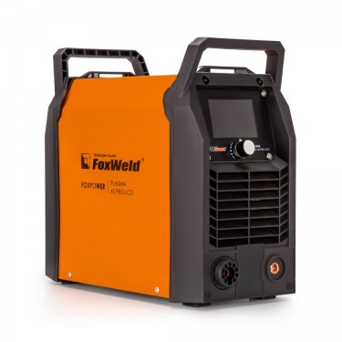 Аппарат воздушно-плазменной резки Foxweld FOXPOWER PLASMA 45 PRO LCD (рез 22мм, поджиг безосцилляторный (NO HF)